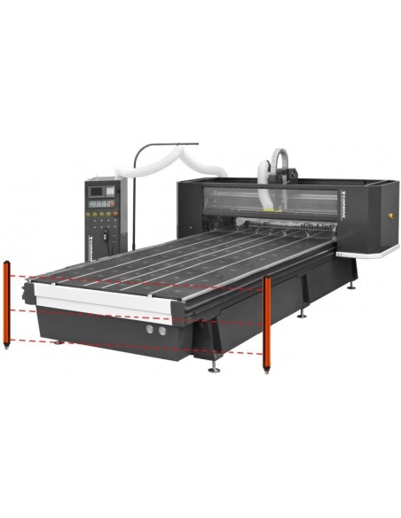 Masina CNC CORMAK C2060 IND, ideala pentru precizie