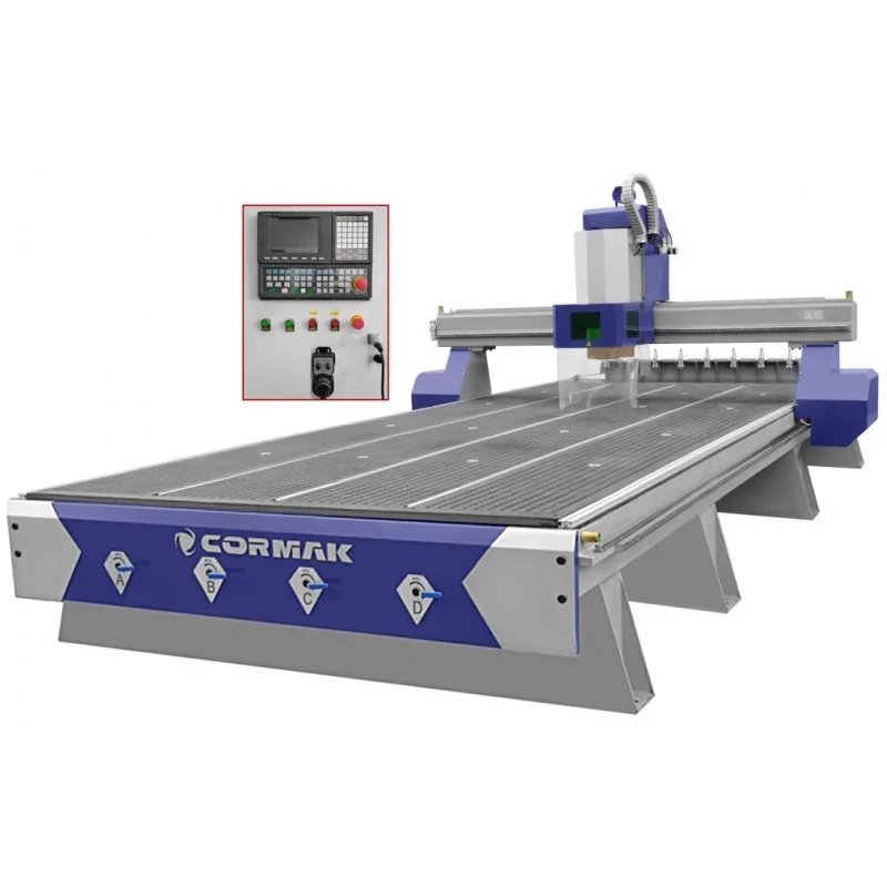 Masina de frezat CNC C2060 ATC PREMIUM + Pompa de vid CORMAK - 1