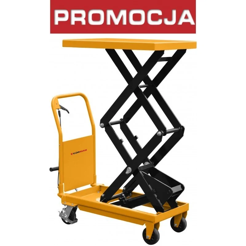 Platforma de ridicare cu foarfeca TA3510 (capacitate de incarcare 350 kg, ridicare 1390 mm) CORMAK - 1