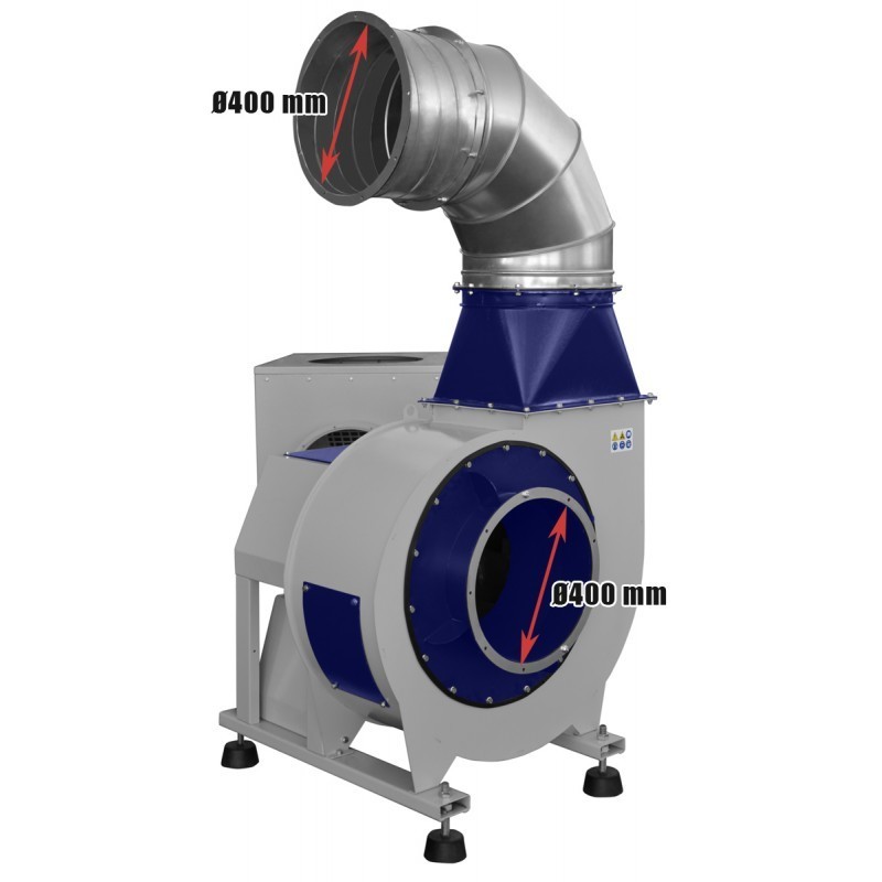 Extractor industrial premium Vibra Motor, eficient si silentios