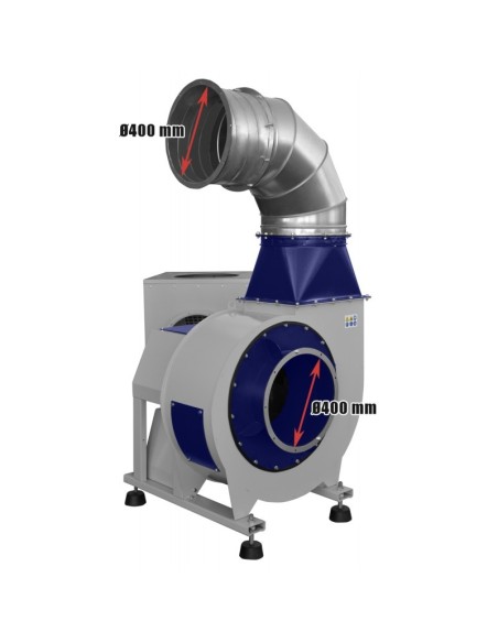 Extractor industrial premium Vibra Motor, eficient si silentios