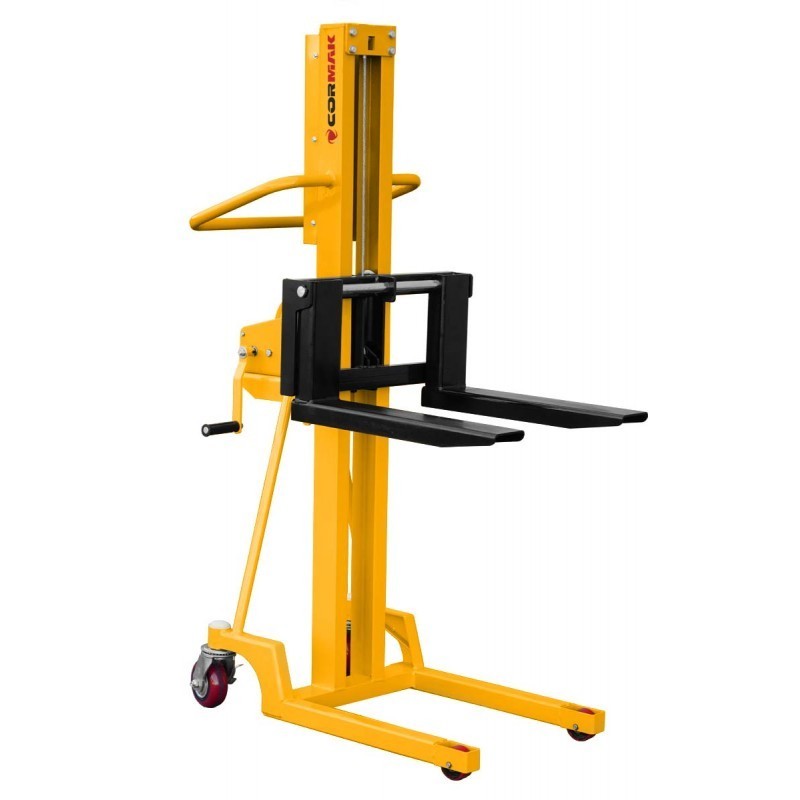 Transpalet cu catarg L513 (capacitate de incarcare 500 kg, capacitate de ridicare 1300 mm)