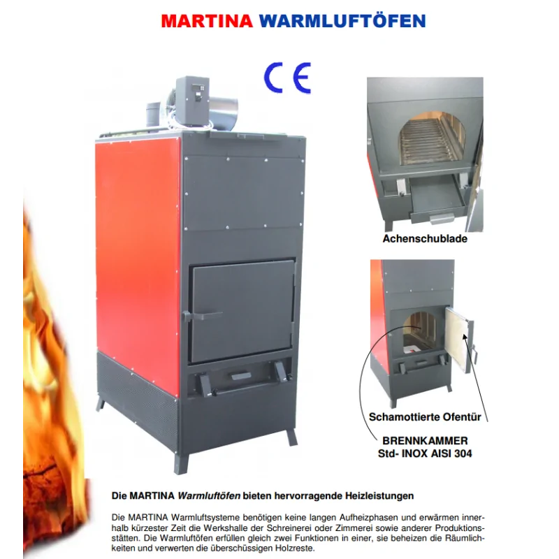 Cuptor cu aer cald model MARTINA 85 WINTER HOLZTECHNIK Germania - 1