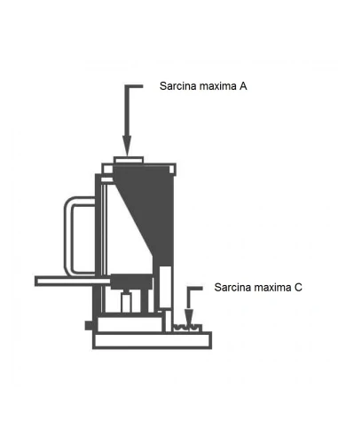 Cric hidraulic HMH 5, 5 tone, manevrare 360°