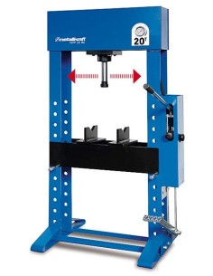 Presa de atelier 20t, functionalitate manuala si pedala 2