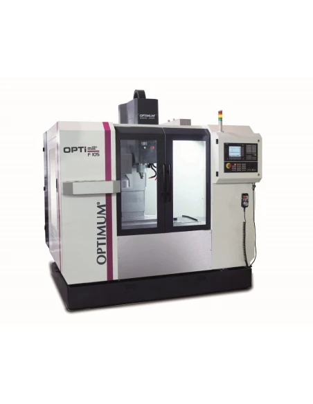 Freza CNC Optimum F 105, precizie si stabilitate