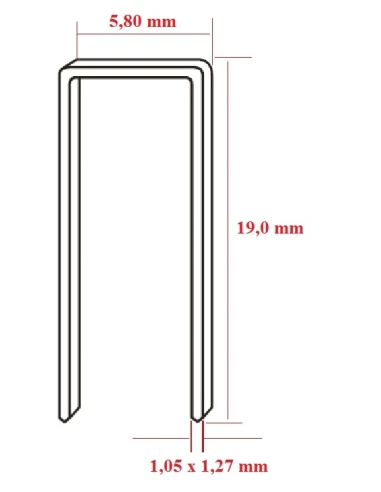 Capse U 90 mm pentru fixare eficienta lemn