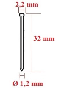 Cuie Cap Matritat F 32mm - Fixare Eficienta