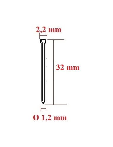 Cuie Cap Matritat F 32mm - Fixare Eficienta