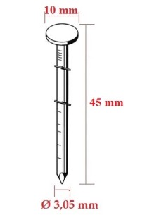 Cuie 3.05 mm in bobine, pentru tamplarie eficienta