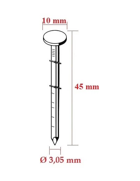 Cuie 3.05 mm in bobine, pentru tamplarie eficienta