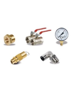 Set armaturi AS DB VZ 750/16 H cu valve si manometru