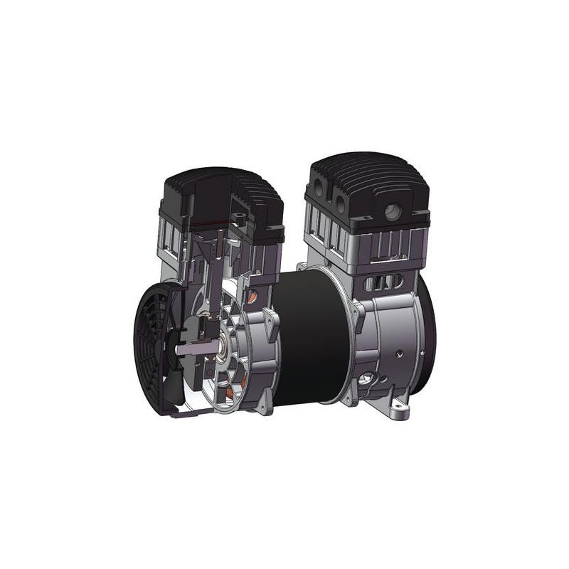 Compressor Compact-Air fara ulei, mobil si eficient