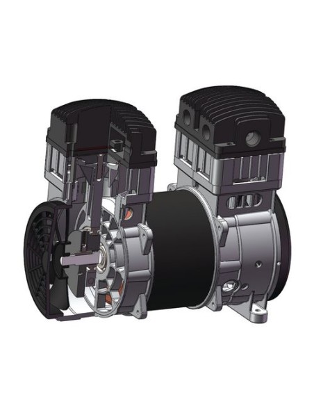 Compressor Compact-Air fara ulei, mobil si eficient