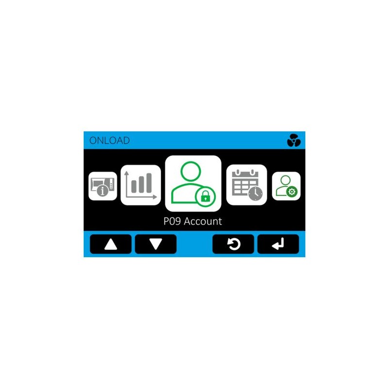 Compresor cu surub A-K-MAX 24-10 VS cu control LOGIN