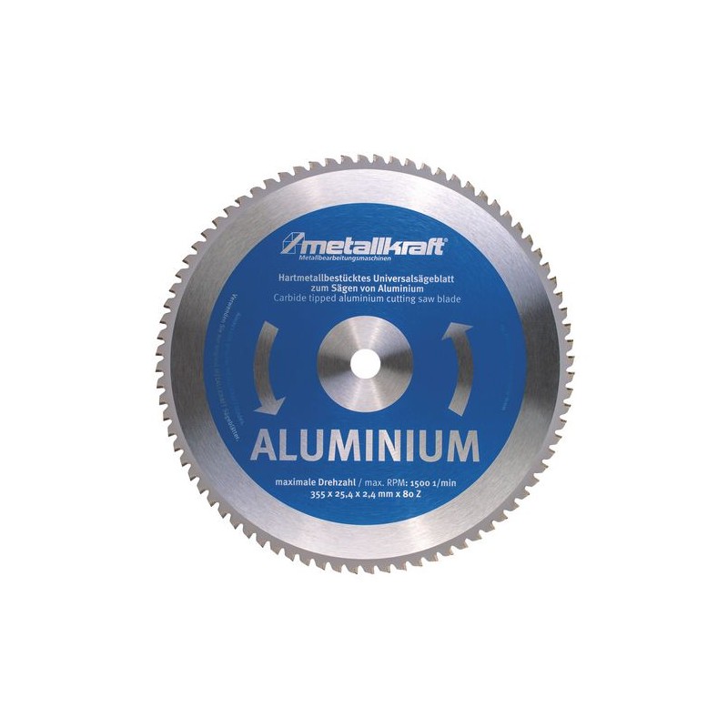 Sägeblatt für Aluminium Ø 355 x 2,4 x 25,4 mm0