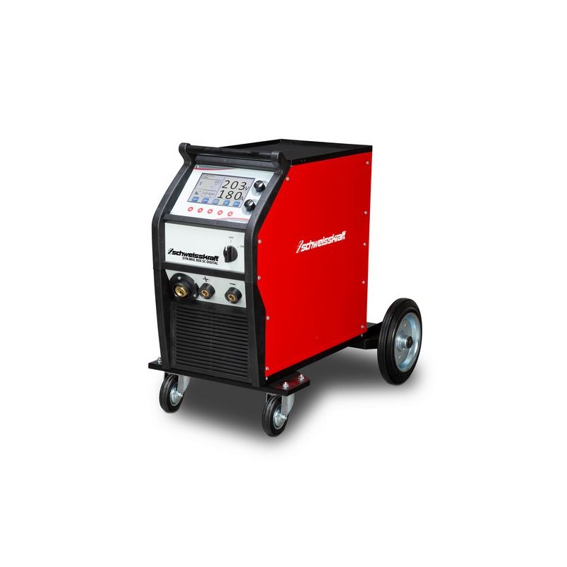 Fahrbarer MIG/MAG-Inverter SYN-MIG 303i SC digital0