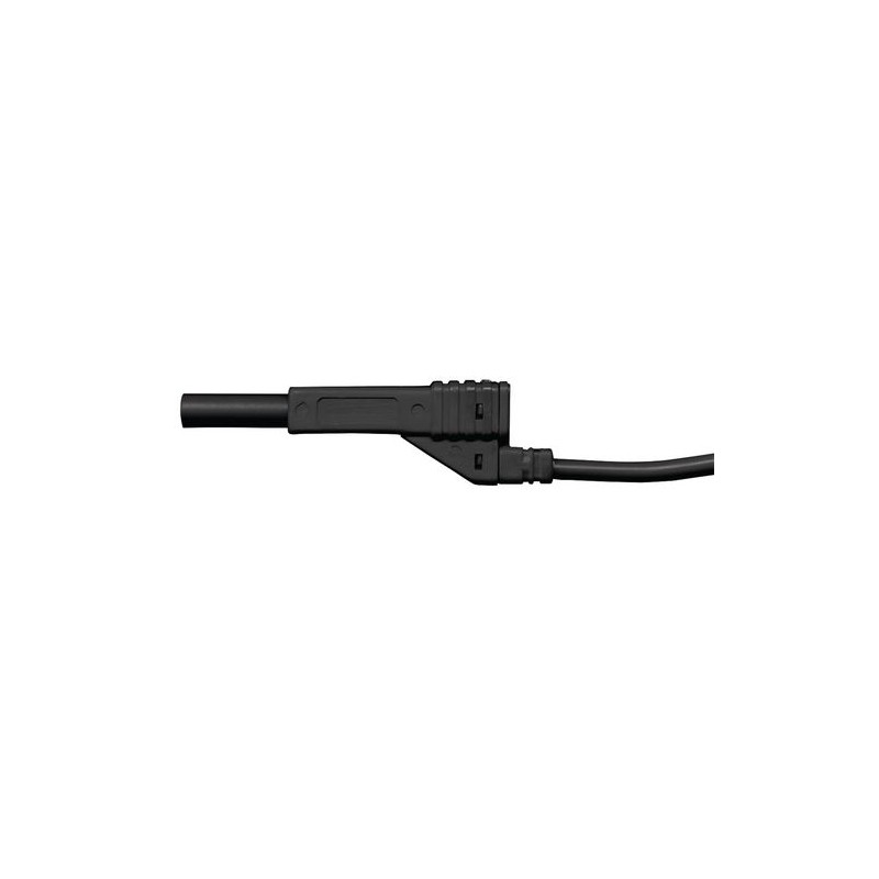 Cablu de masurare inclusiv conector negru, Ø 4 mm, lungime 2 m SCHWEISSKRAFT - 1