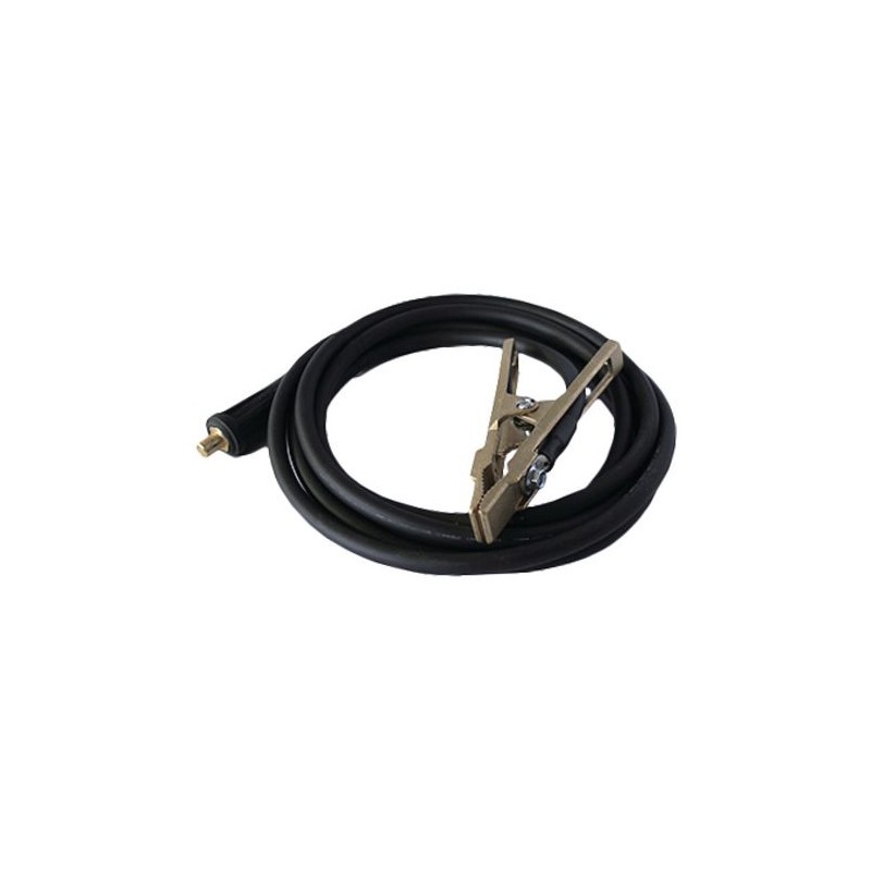 Cablu de masa cu clema si conector ø16 mm / 3 m - 1