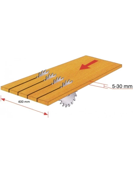 Ferastrau multilama Winter MBS 400, ideal pentru cherestea