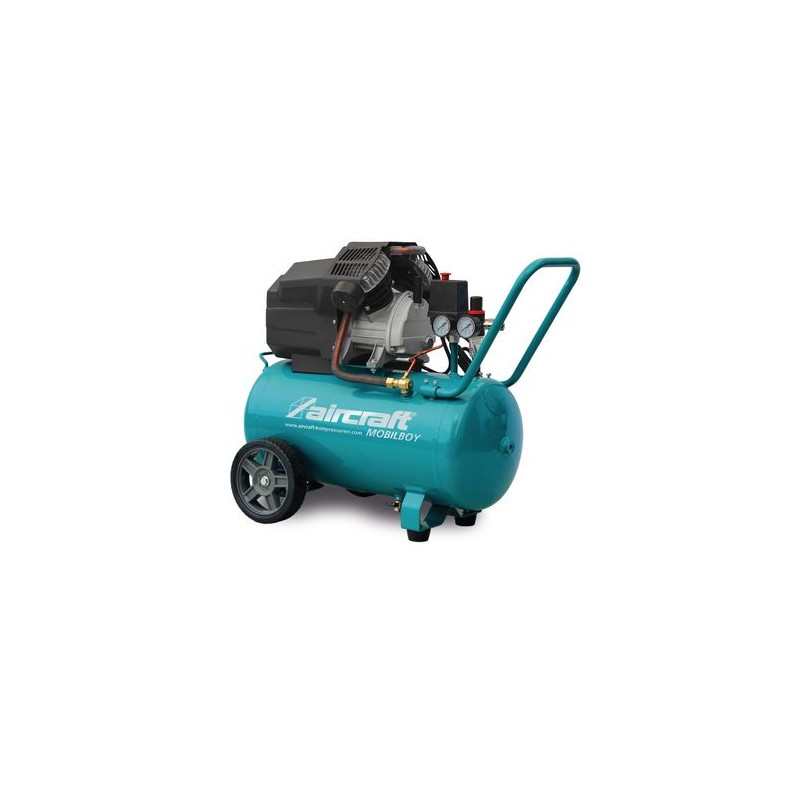 Compressor MOBILBOY 401/50 E, ungere eficienta cu ulei