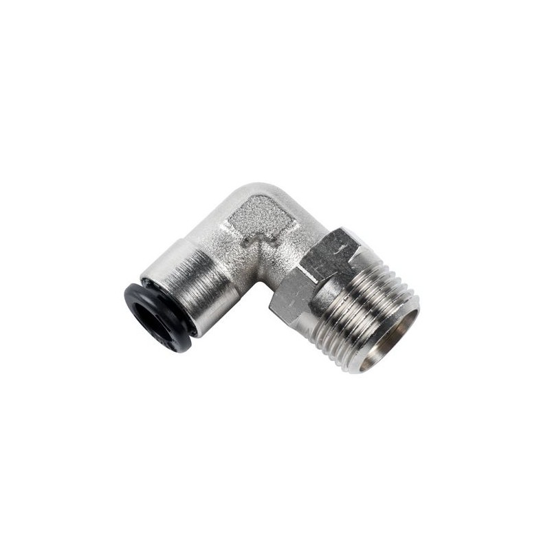 Conector rapid 3/8" AG x 8 mm, unghiular, 16 bar