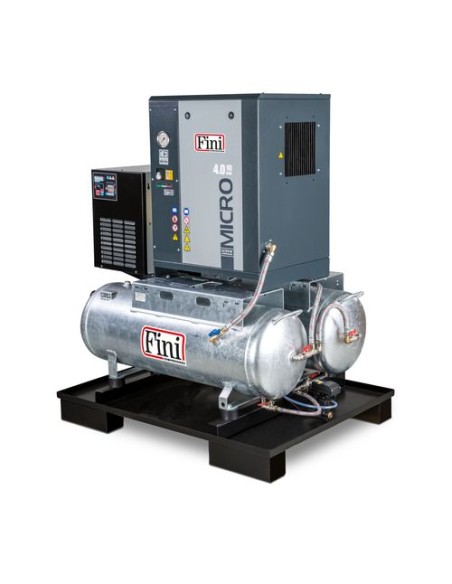 Compressor cu surub 4kW, autonomie si eficienta