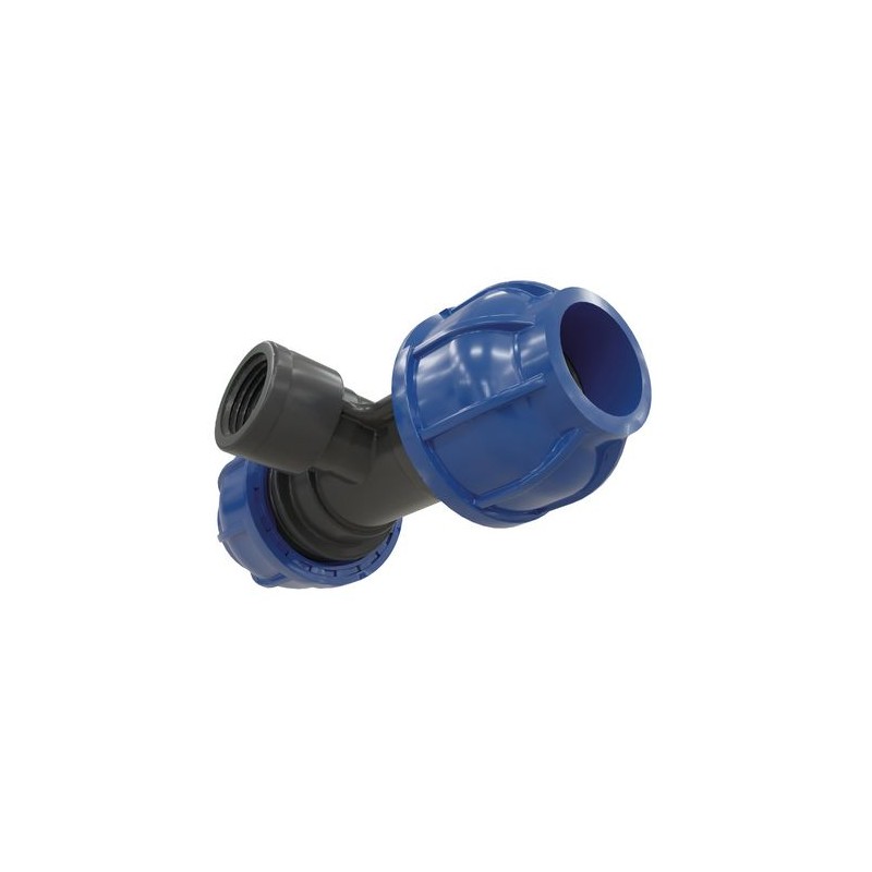 Conector cu filet in T 32 mm x G3/4i x 32 mm  - 1