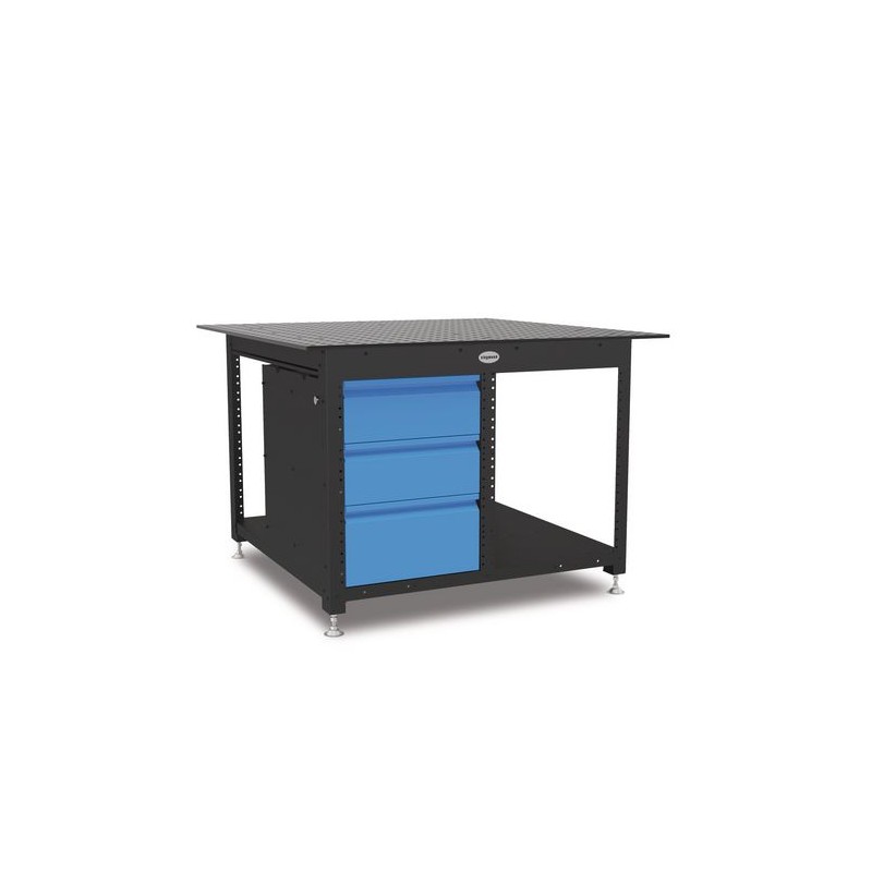 Banc de lucru Siegmund Workstation 1212 inchis, inclusiv 3 sertare SCHWEISSKRAFT - 1