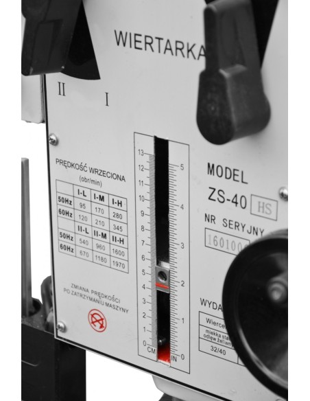 Masina de gaurit Cormak ZS-40HS cu motor puternic