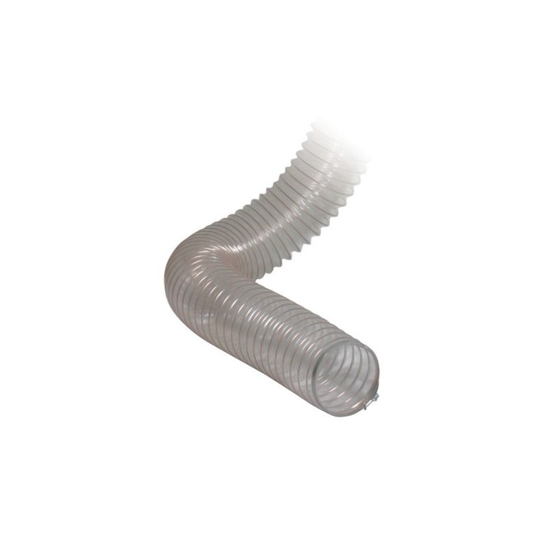 Furtun flexibil PVC NW 60 mm, ideal pentru exhaustare