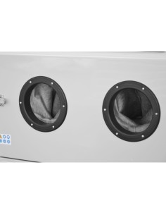 Cabina de sablare Cormak 450 L, sistem robust 2