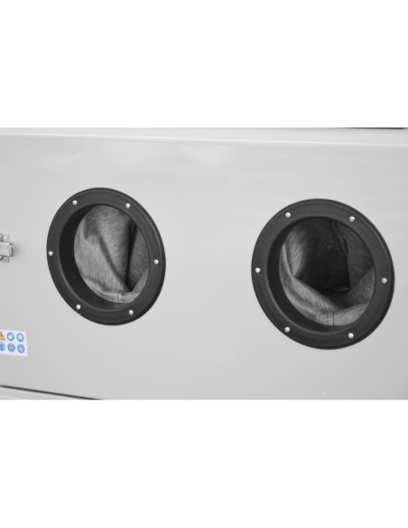 Cabina de sablare Cormak 450 L, sistem robust