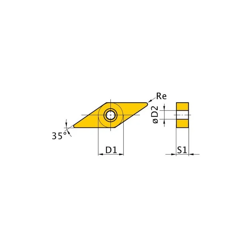 Placi de schimb HM ISO RNMG1605MO - 1