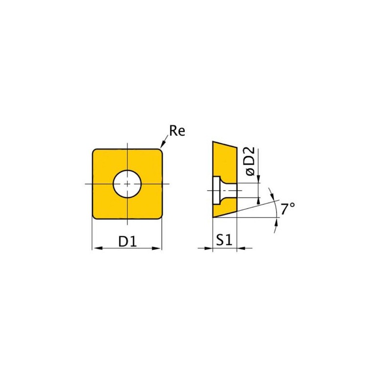 Placi de inlocuire HM ISO SNMG150608 - 1