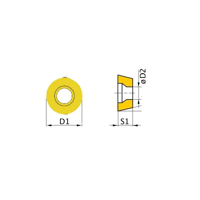 Placi de schimb HM ISO RNMM1003MO - 1