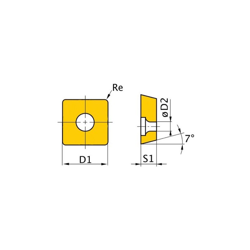 Placute de schimb HM ISO SCMT09T304 - 1