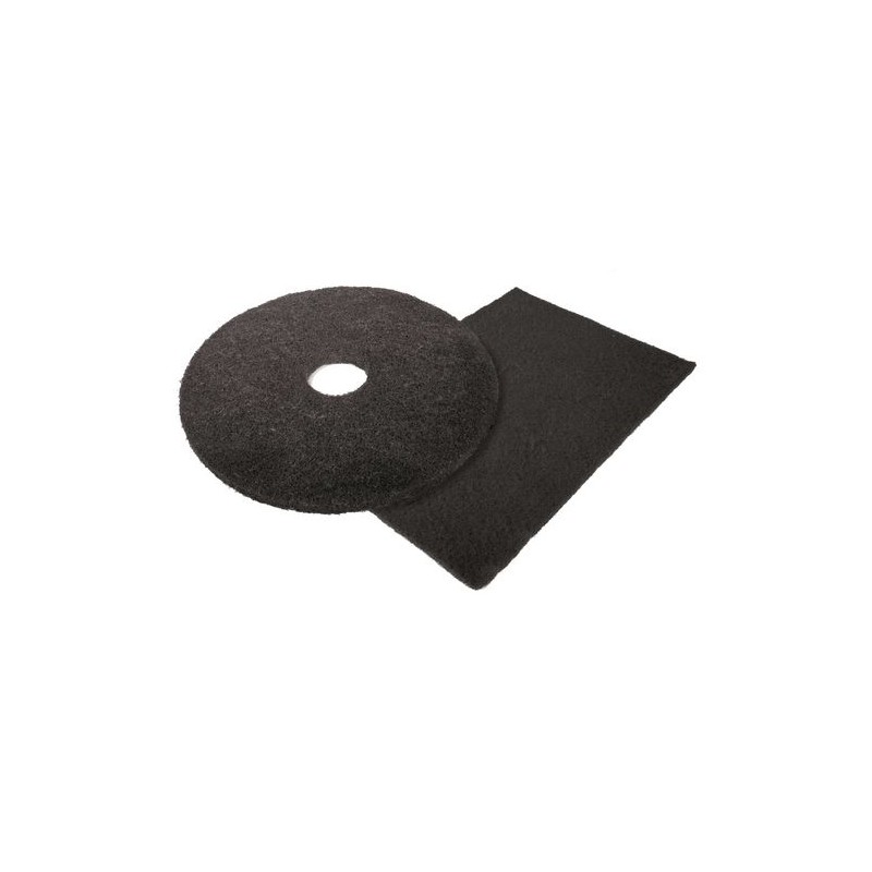 Pad de curatare de baza 711 x 355 mm negru - 1