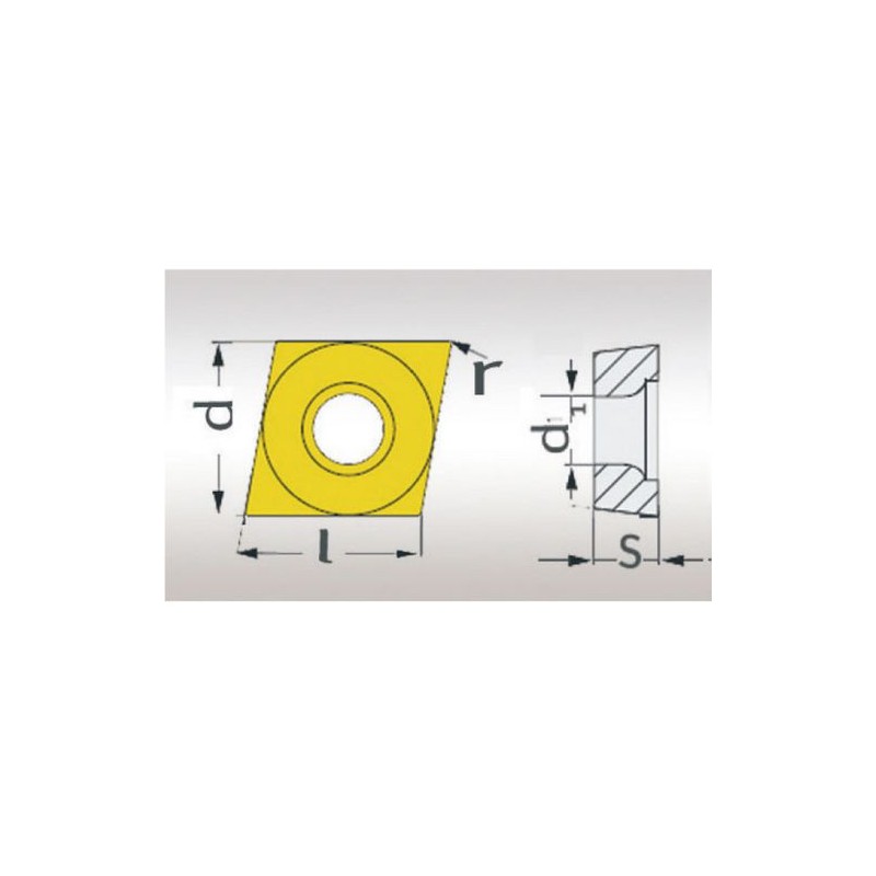 Placute de schimb HM ISO CCMT060204 - 1