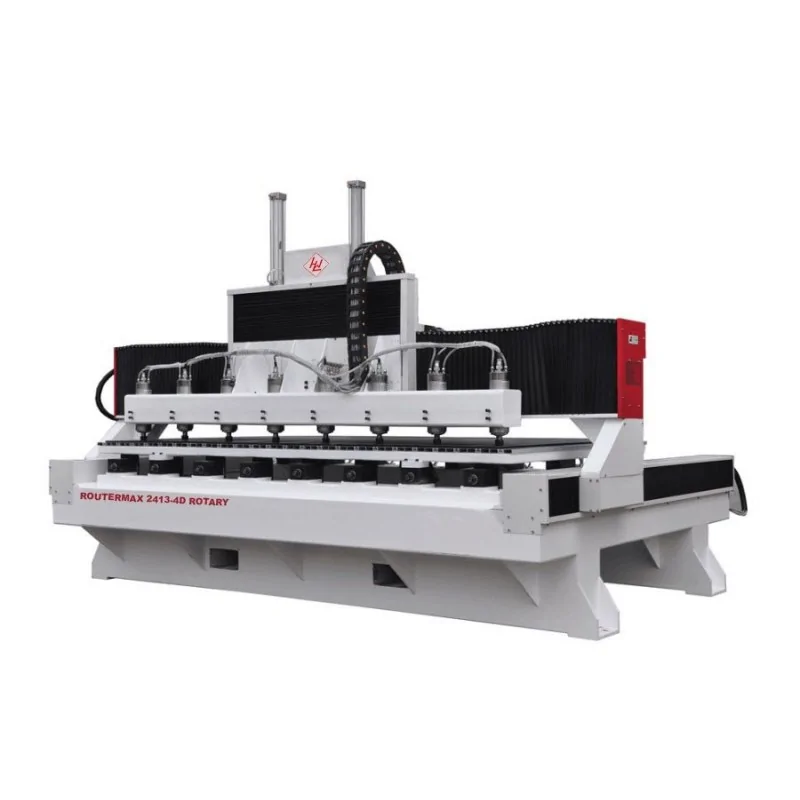 Router CNC pentru gravat si frezat WINTER ROUTERMAX 2413-4D ROTARY cu montaj inclus WINTER HOLZTECHNIK Germania - 11