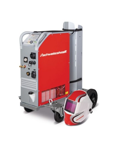 MIG/MAG Inverter-Schweißgerät PRO-ARC 300 W (Fahrwagen Profi, Bedienfeld unten) Aktions-Set0