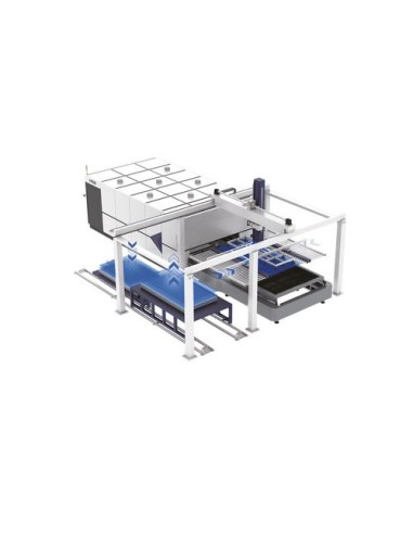 Laserschneidanlagen mit Wechseltisch GX 3015X 3kW11