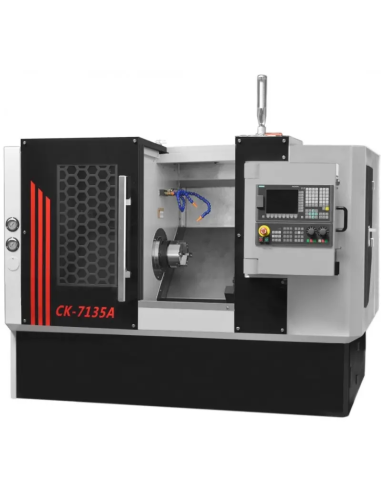 Torn CNC CK7135A, prelucrare precisa metale