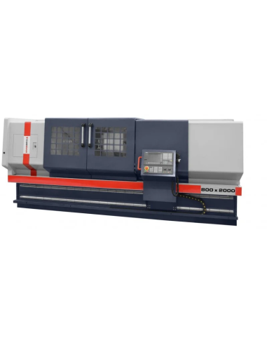 Strung CNC 800x2000 Cormak, ideal pentru precizie in productie