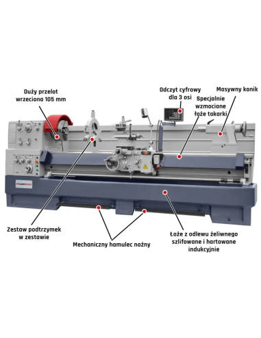 Strung universal CORMAK 660x3000, robust si precis