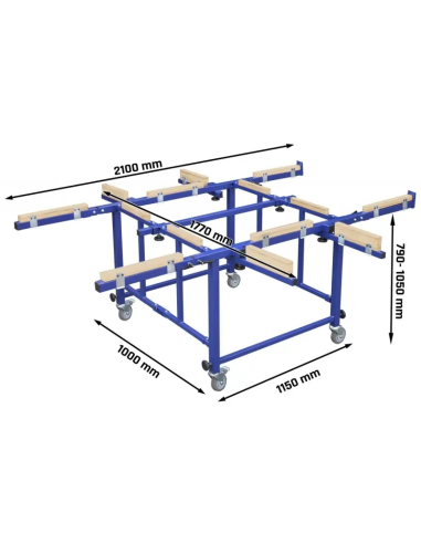 Banc de lucru mobil ST2118