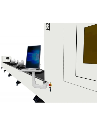 Laser fibra LF6024, taiere precisa tevi si profile