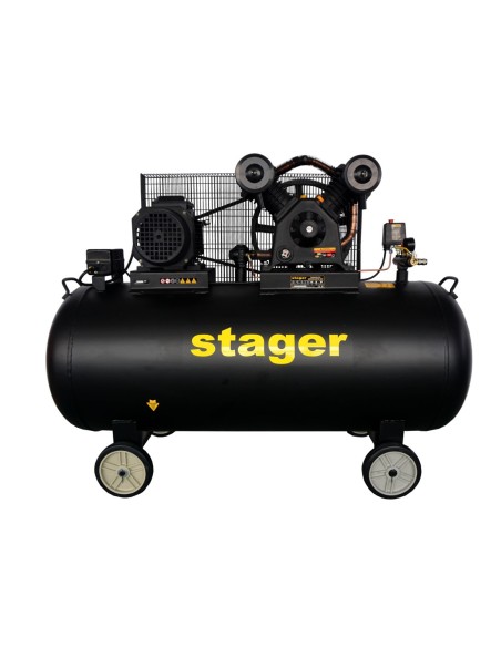 Compresor aer Stager 370L, eficienta maxima