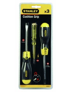 Set surubelnite Stanley CushionGrip, maner ergonomic