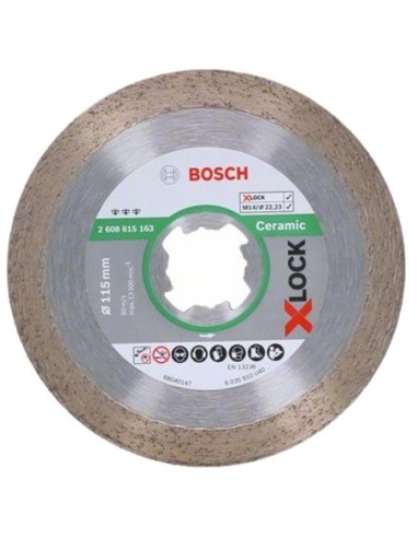 Disc diamantat Bosch X-LOCK pentru taiere ceramica